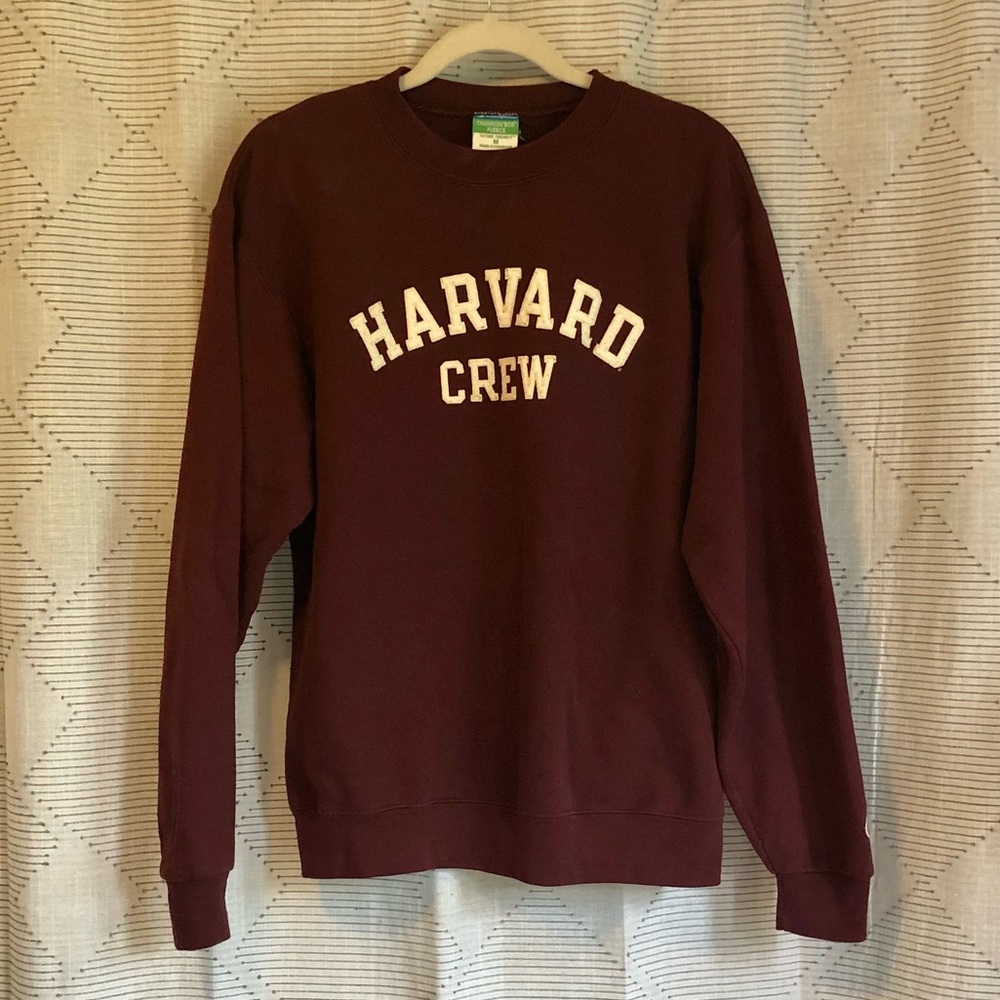Harvard Crew Sweatshirt Champion Brand